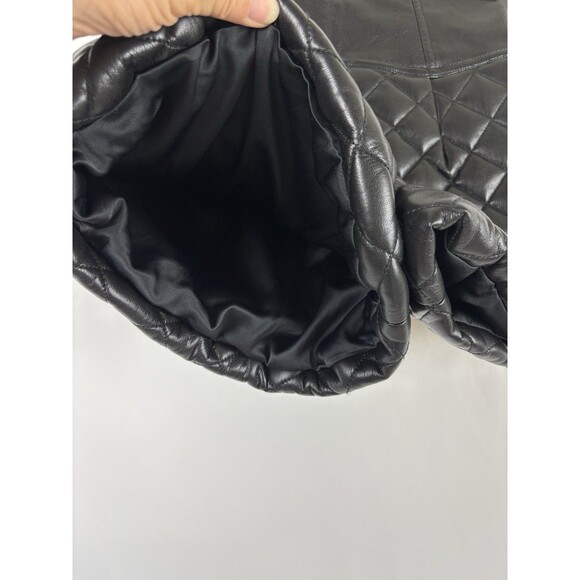 Tularosa Women Quilted Lined Black Shorts Built in Belt Front, Pockets Size S - Picture 7 of 10